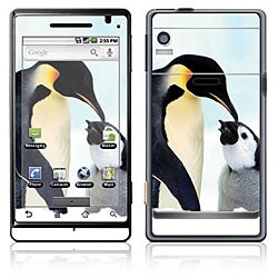 'Happy Penguin' Motorola Droid Decal Skin