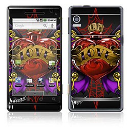 'Traditional Tattoo 3' Motorola Droid Decal Skin