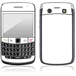 Simply White BlackBerry Bold 9700 Decal Skin