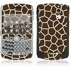 Giraffe Print BlackBerry Curve 8300 Series Decal Skin