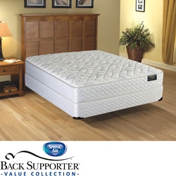 Spring Air Alpine Plush Value Back Supporter Twin-size Mattress Sets