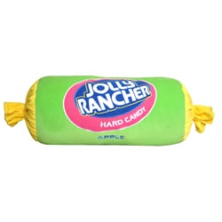 Green Apple Jolly Rancher Large Plush Pillow