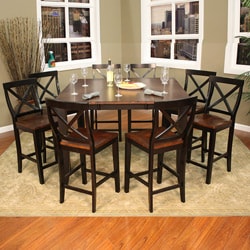 Larue 9-piece Butterfly Leaf Counter-height Dining Set