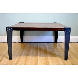 Sheesham Wood Dark Mahogany Coffee Table (India)