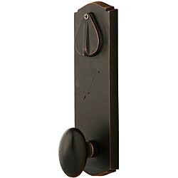 Sure-loc Rough Bronze Entrance Knob
