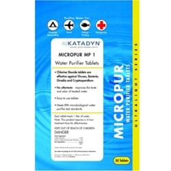 Katadyn Micropur Purific Water Purification Tablets (30-count)