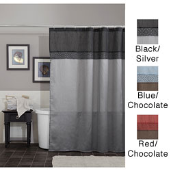 Lush Decor Geometrica Shower Curtain