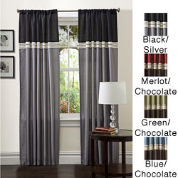 Lush Decor 84-inch Terra Curtain Panel Pair