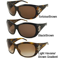 Roberto Cavalli Women's 'Calcedonio ' Oversize Sunglasses