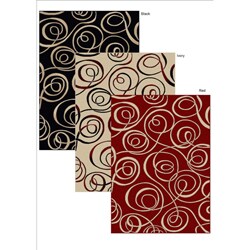 Virginia Ribbon Abstract Rug (3'3 x 4'11)