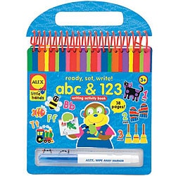 Alex Toys Ready, Set, Write! ABC & 123 Writing Activity Book