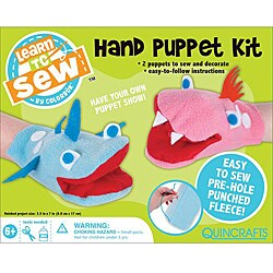 Learn to Sew Hand Puppet Kit