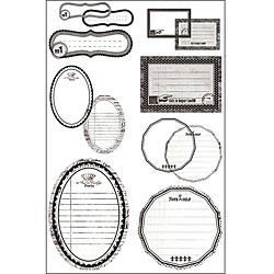 Basics Take Note White Journaling Cards with Transparencies 