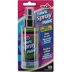 Tulip 4-oz Olive Green Fabric Spray Paint