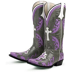 Lane Boots Women's 'Majestic Grace' Leather Mid-calf Boots