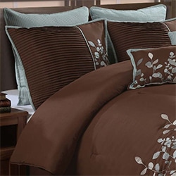 chocolate brown comforter