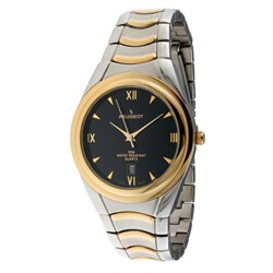 Peugeot Men's Two-tone Bracelet Watch