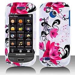 Premium Samsung Eternity II A597 Flower Protector Case