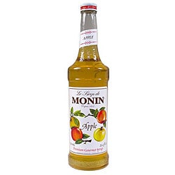 Monin 750-ml Regular Apple Syrup (Pack of 12)