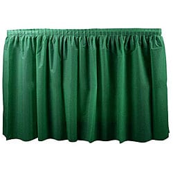 Duni Dark Green 14-ft Tableskirt