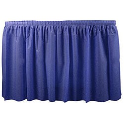 Duni Dark Blue 14-ft Tableskirt