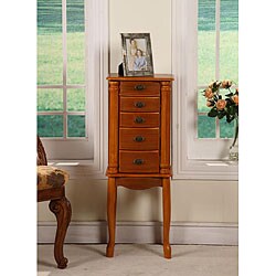 Bomba Classic Oak 4-drawer Jewelry Armoire