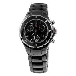 Michele Women's Tahitian Black Ceramic Watch
