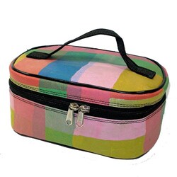 Recycled Plastic Patchwork Arjun Small Makeup Case (India)