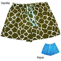 Leisureland Women's Giraffe Boxer Shorts