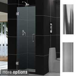 DreamLine UNIDOOR Frameless Shower Door 28 W x 72 H
