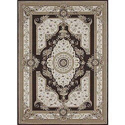 Primeval Beige Oriental Rug (2' x 3')