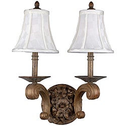 Maxfield Autumn Patina 2-light Wall Sconce
