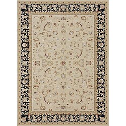 Primeval Beige Oriental Rug (2'3 x 3'9)