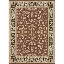 Primeval Red Oriental Rug (7'7 x 10'6)