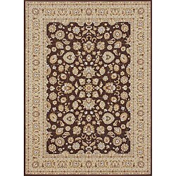 Primeval Brown Oriental Rug (2' x 3')
