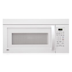 LG 1.6 Cu.Ft. 1000W White Over-The-Range Microwave (Refurbished)