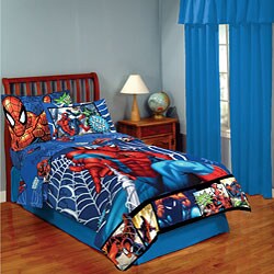Spider-Man 4-piece Twin-size Bed in a Bag with Sheet Set