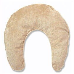 Soothera White Swan Furry Plush Hot and Cold Therapy Neck Wrap