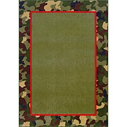 Indoor Green Tweens Rug (3'3 x 5')