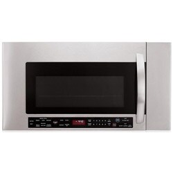 LG 2.0-cu-ft 1100 Watt Stainless Steel Over The Range Microwave (Refurbished)