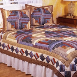 Colby's Cabin 3-piece Bedspread Set