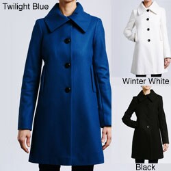 Tommy Hilfiger Women's Retro Wool Walker Coat