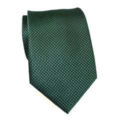H. Luzzario & Co Men's Silk Green Weave Tie