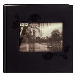 Pioneer 200-pocket Black Leatherette Photo Album (Pack of 2)