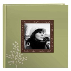 Pioneer Book-style Leaf and Frame Photo Albums (Pack of 2)