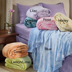 Horizons Coral Fleece Twin-size Blanket