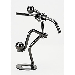 Soccer Player Metal Figurine