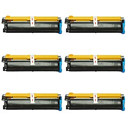Konica Minolta 1710517-008 Compatible Cyan Toner Cartridges (Pack of 6)