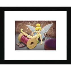 Disney 'Tumbling Tink' Framed Art Print