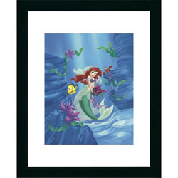 Disney 'Ariel - Dreams Under the Sea' Framed Print